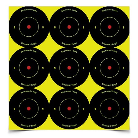 Target Shoot N C Bullseye Spots 2\"/5cm 108pcs
